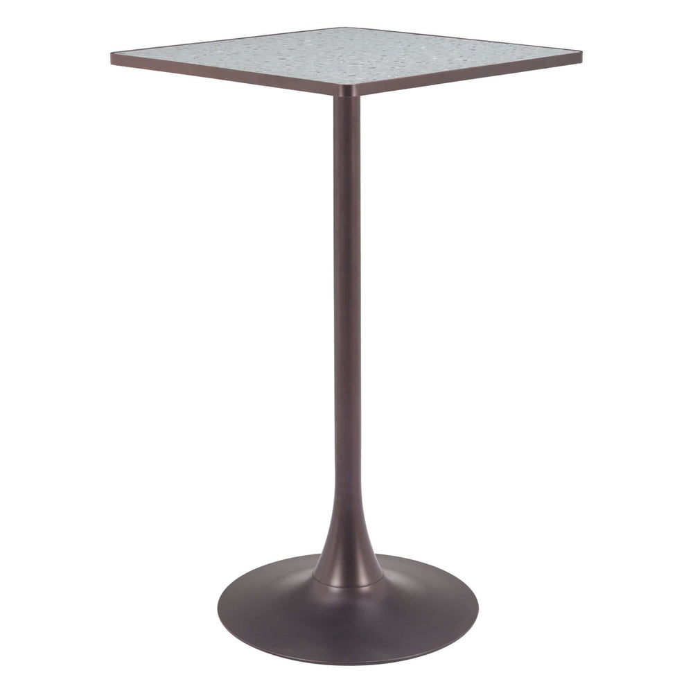 Spot Bar Table, Gray-Furniture - Accent Tables-High Fashion Home