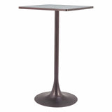 Spot Bar Table, Gray-Furniture - Accent Tables-High Fashion Home