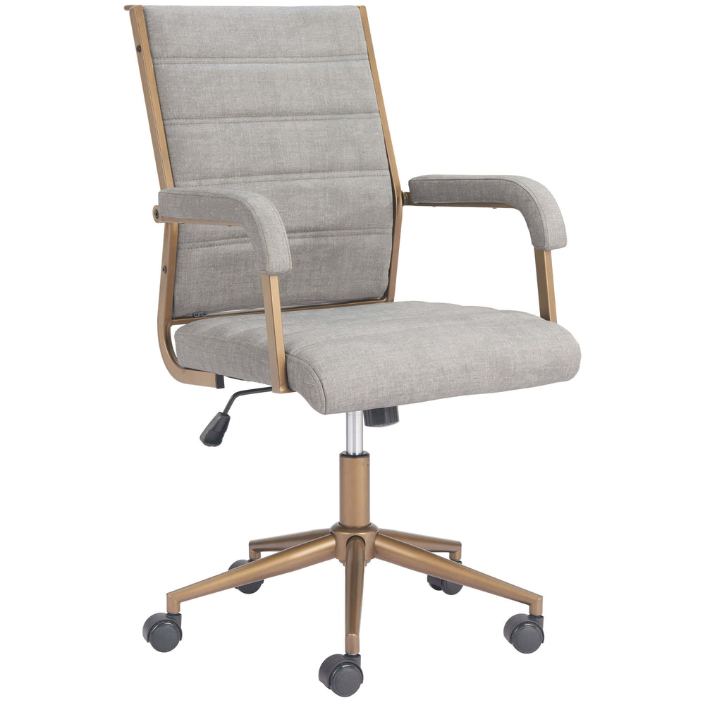 Auction Office Chair, Gray