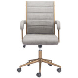 Auction Office Chair, Gray