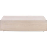 Frezco Rectangular Coffee Table, Light Oak-Furniture - Accent Tables-High Fashion Home