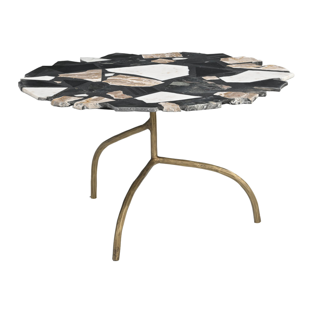 Baia Coffee Table, Multicolor-Furniture - Accent Tables-High Fashion Home