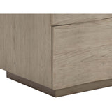 Hoyos Nightstand, Taupe-Furniture - Bedroom-High Fashion Home