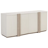 Venetta Sideboard, Cream-Furniture - Storage-High Fashion Home