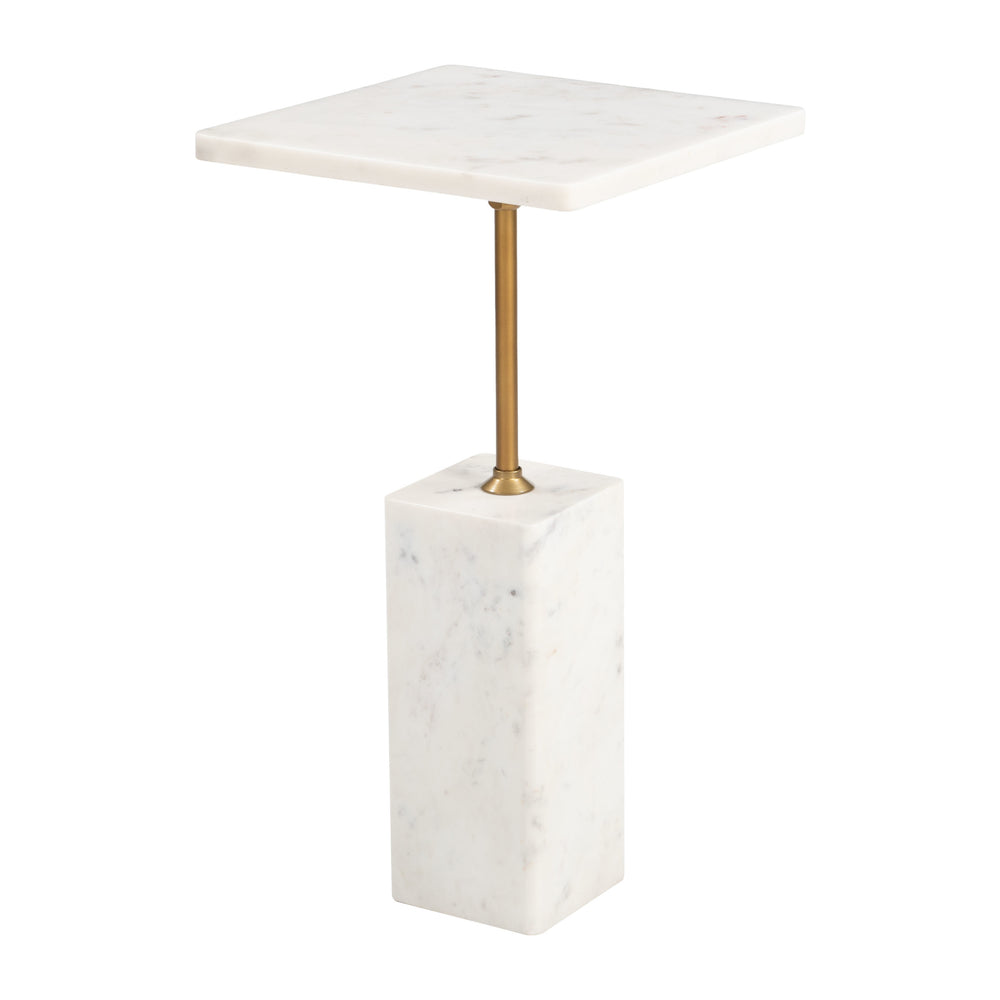 Naht Side Table, White