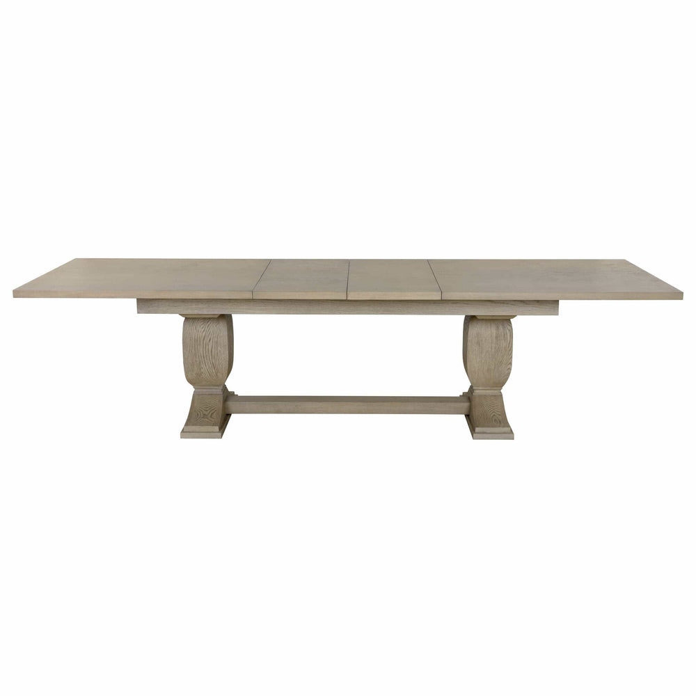 Rhaenyra Extension Dining Table, Greige-Furniture - Dining-High Fashion Home