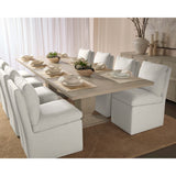 Rhaenyra Extension Dining Table, Greige-Furniture - Dining-High Fashion Home