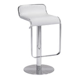 Equino Bar Stool, White-Furniture-High Fashion Home