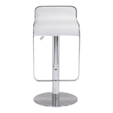 Equino Bar Stool, White-Furniture-High Fashion Home