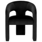 Isidore Dining Arm Chair, Abbington Black