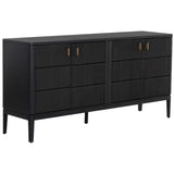 Etienne Sideboard, Black-Furniture - Storage-High Fashion Home