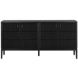 Etienne Sideboard, Black-Furniture - Storage-High Fashion Home