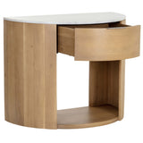 Stella Nightstand, Natural-Furniture - Bedroom-High Fashion Home