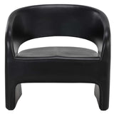 Cura Chair, Black-Furniture - Chairs-High Fashion Home