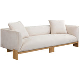 Anwa Sofa, Polo Club Muslin-Furniture - Sofas-High Fashion Home