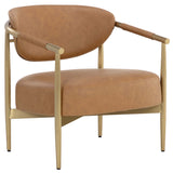 Heloise Chair, Milliken Cognac