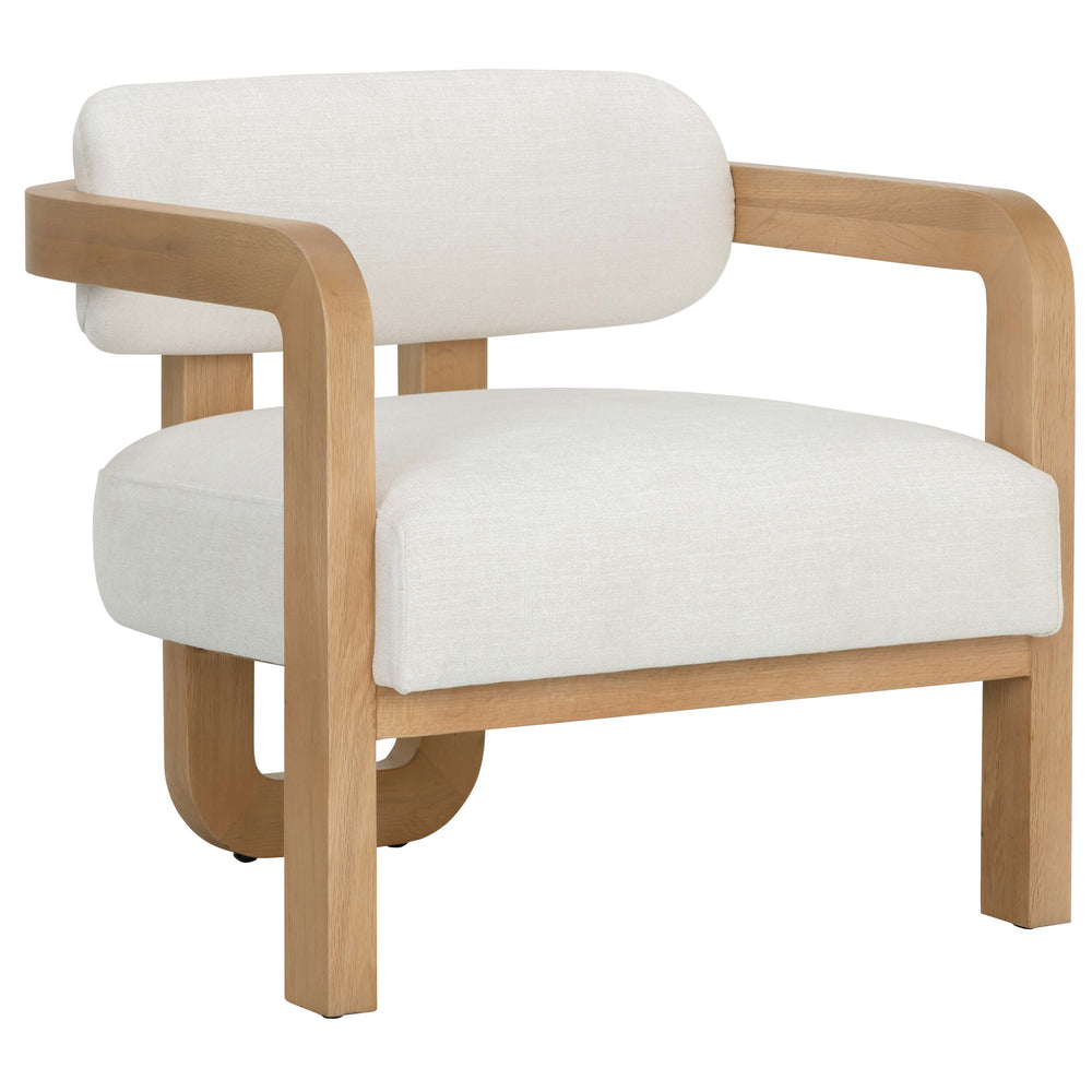 Madrone Chair, Heather Ivory Tweed