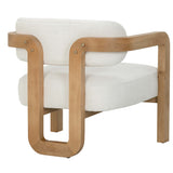 Madrone Chair, Heather Ivory Tweed