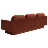 Everton Sofa, Meg Rust-Furniture - Sofas-High Fashion Home