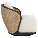 Bora Outdoor Swivel Chair, Louis Cream