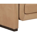 Romer Leather Sofa, Nubuck Tan-Furniture - Sofas-High Fashion Home