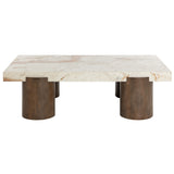 Ardi Coffee Table, Dark Mango