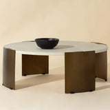 Gallus Coffee Table, Bone