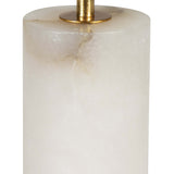 Sacha Table Lamp, Alabaster-Lighting-High Fashion Home