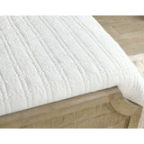 Carly Quilt, White-Furniture - Bedroom-High Fashion Home