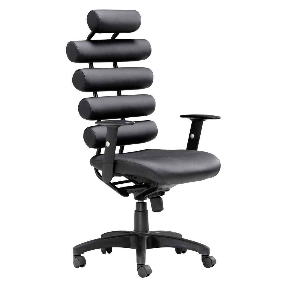 Unico Office Chair, Black-Furniture - Office-High Fashion Home