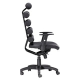 Unico Office Chair, Black-Furniture - Office-High Fashion Home