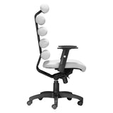 Unico Office Chair, White-Furniture - Office-High Fashion Home