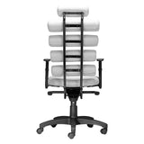 Unico Office Chair, White-Furniture - Office-High Fashion Home