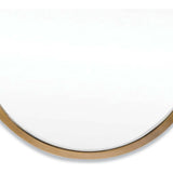 Canal Mirror, Natural Brass-Accessories-High Fashion Home