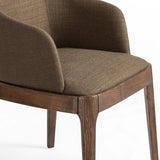 Bryce Arm Chair, Bilton Olive-Furniture - Chairs-High Fashion Home