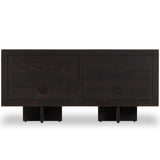 Levon Sideboard, Black Pine-Furniture - Storage-High Fashion Home