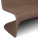 Portia Outdoor Dining Bench, Tanned Weave