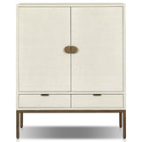 Cressida Bar Cabinet, Ivory