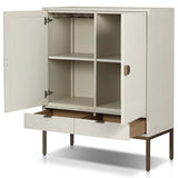 Cressida Bar Cabinet, Ivory