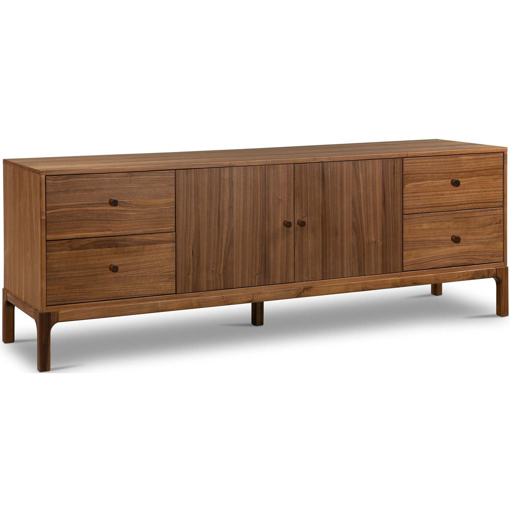 Arturo Media Console, Natural-Furniture - Storage-High Fashion Home