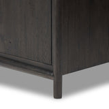 Glenview Bookcase, Smoked Black