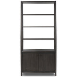 Glenview Bookcase, Smoked Black