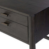 Glenview Desk, Smoked Black