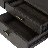 Glenview Desk, Smoked Black