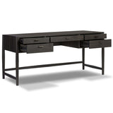 Glenview Desk, Smoked Black