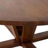 Cobain 72" Round Dining Table, Reclaimed Mango-Furniture - Dining-High Fashion Home