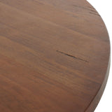 Cobain 72" Round Dining Table, Reclaimed Mango-Furniture - Dining-High Fashion Home