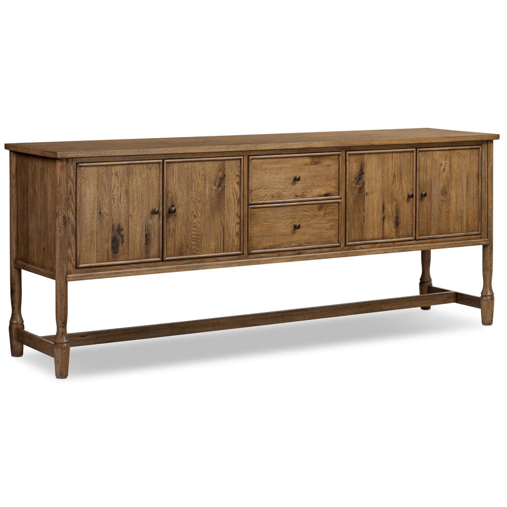 Bari Sideboard, Weathered Oak by Amber Lewis x Four Hands