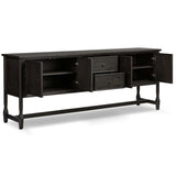 Bari Sideboard, Smoked Black by Amber Lewis x Four Hands