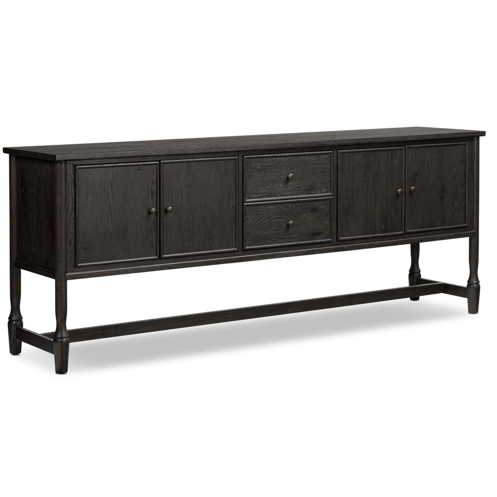 Bari Sideboard, Smoked Black by Amber Lewis x Four Hands